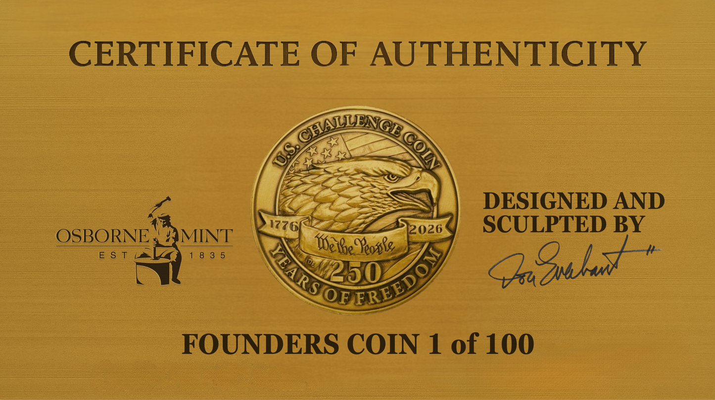 Founders Coin Package – Limited Edition First Mintage